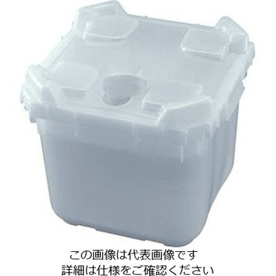 アズワン バックインコンテナー 蓋穴明き BIC#20ー2 61-6752-56 1個（直送品）