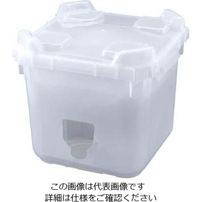 アズワン バックインコンテナー 本体穴明き(蓋付)BIC#20ー1 61-6752-58 1個（直送品）