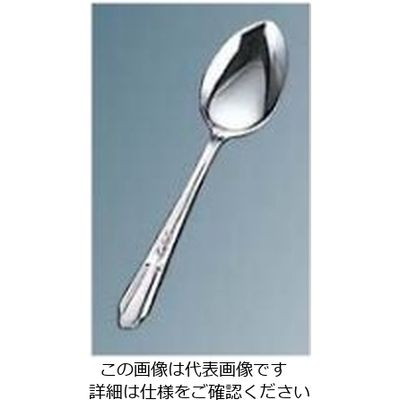 江部松商事 18ー0 流線 ベビースプーン(ラージティースプーン)穴無 61-6760-86 1個（直送品）
