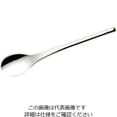 片力商事 18ー10 オスカー コーヒースプーン シルバー 61-6762-03 1個（直送品）