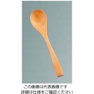 丸十 白木 ティースプーン 61-6763-44 1個（直送品）
