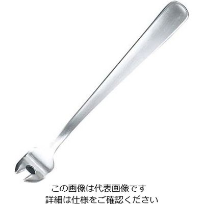 江部松商事 18ー0 焼き鳥フォーク L型カーブ 61-6764-06 1個（直送品）