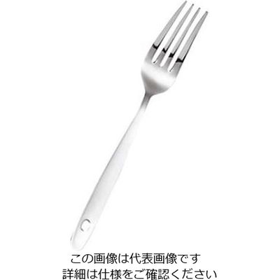 江部松商事 AS 18ー0 デザートフォーク 穴明(180mm) 61-6764-39 1個（直送品）