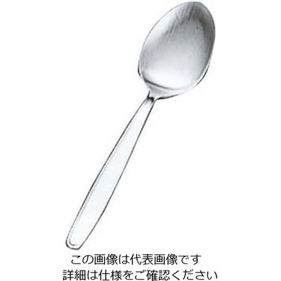 サクライ 18ー8 抗菌 ベビースプーン 穴無 61-6764-50 1個（直送品）