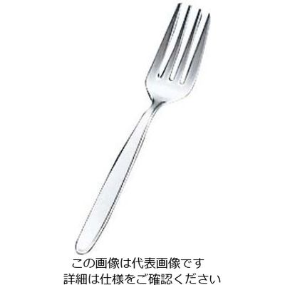 サクライ 18ー8 抗菌 ベビーフォーク 穴無 61-6764-54 1個（直送品）