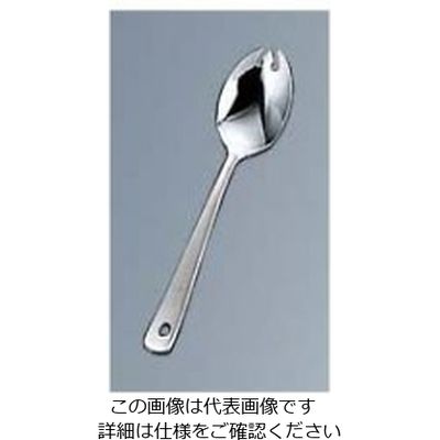 江部松商事 KK 18ー8 ライラック 給食スプーン 穴明 61-6764-63 1個（直送品）
