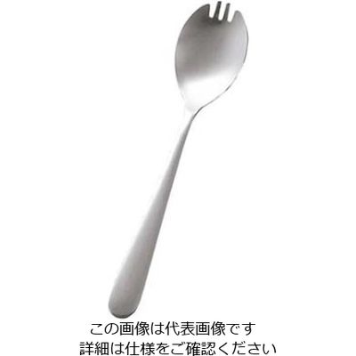 江部松商事 KK 18ー8 #4400 無地 ジュニアマルチスプーン先割 61-6764-73 1個（直送品）