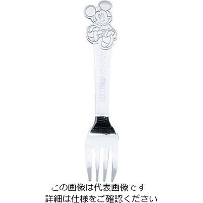 ヤクセル 18ー0 ディズニーキャラクターフォーク ミッキー 61-6765-74 1個（直送品）
