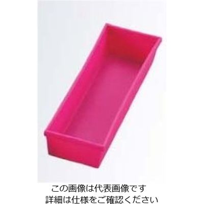 佐藤金属興業 マット カトラリーケース L ピンク 240×75×H43 61-6767-12 1個（直送品）