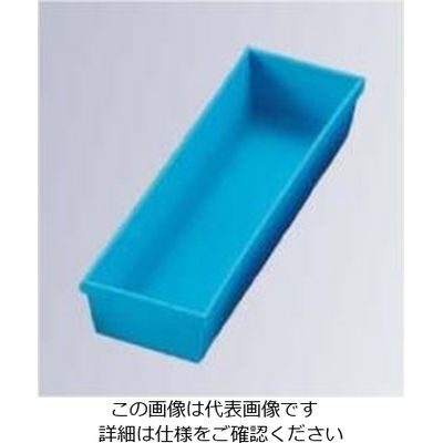 佐藤金属興業 マット カトラリーケース L ブルー 240×75×H43 61-6767-11 1個（直送品）