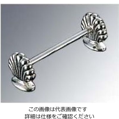 和田助製作所 SW シェル型 ナイフレスト 真鍮製(銀メッキ付) 61-6767-95 1個（直送品）
