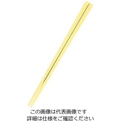 福井クラフト 天削箸 22.5cm クリーム 73ー72ー5 61-6768-66 1組（直送品）