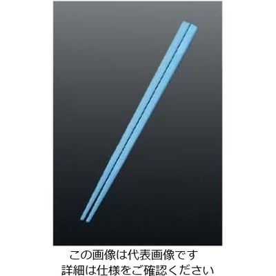 江部松商事 エコスティック箸 ブルー(ロゴ有) 61-6768-78 1組（直送品）