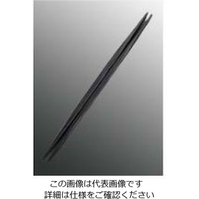 江部松商事 Reプラ卵中箸 23cm 黒(PPS製) 61-6769-83 1組（直送品）