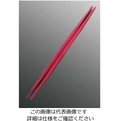 江部松商事 Reプラ卵中箸 23cm 赤(PPS製) 61-6769-84 1組（直送品）