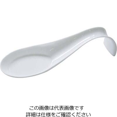 SOLIA ソリア カーブハンドルスプーン(50入)ホワイト PS32152 61-6774-28 1組(50個)（直送品）