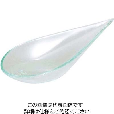 SOLIA ソリア 雫型スプーン(40入)クリアグリーン PS30365 61-6774-33 1組(40個)（直送品）