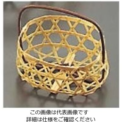 萬洋 竹 珍味入れ 18ー014 φ50×H20(つる含60mm) 61-6776-24 1個（直送品）