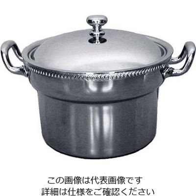 和田助製作所 SW NBステンレス 1人用 しゃぶしゃぶ鍋 電磁 61-6780-97 1個（直送品）