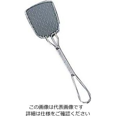 ミネックスメタル 湯ドーフアミ杓子 角型 小 40×35×130 61-6786-65 1個（直送品）