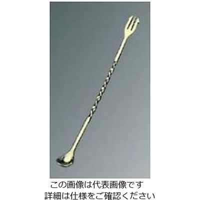 江部松商事 バースプーン 金メッキ付 61-6804-96 1個（直送品）