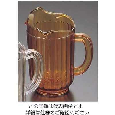 アズワン トラエックス 三ッ口ピッチャー 6010ー16 アンバー 1.8L 61-6793-61 1個（直送品）