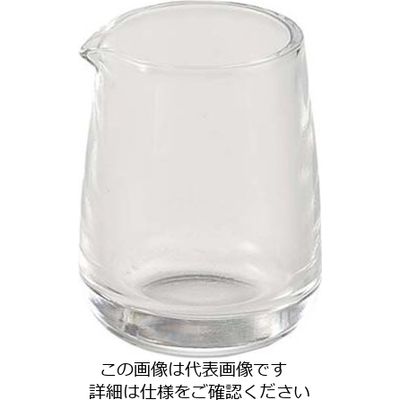 大塚硝子 ガラス ミルクピッチャー #60 大 100ml スキ 61-6796-07 1個（直送品）