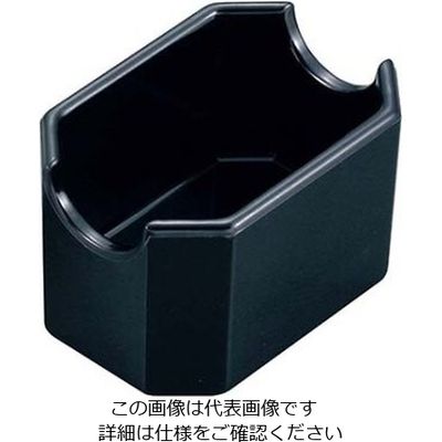 江部松商事 ジェスナー メラミン シュガーキャディー1924 ブラック 61-6796-84 1個（直送品）