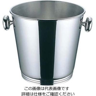 江部松商事 18ー10 シャンパンクーラー 42448(ミラー仕上) 61-6802-23 1個（直送品）