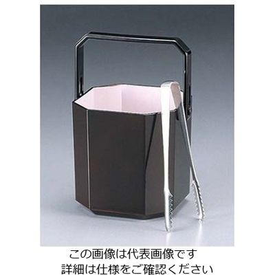 福井クラフト 角 アイスペール スナック 溜 ABS樹脂 7ー888ー3 61-6803-51 1個（直送品）