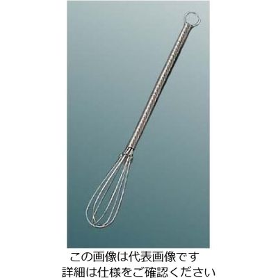 相場産業 ステン 共柄 ミニ泡立 小 全長130 61-6804-15 1個（直送品）