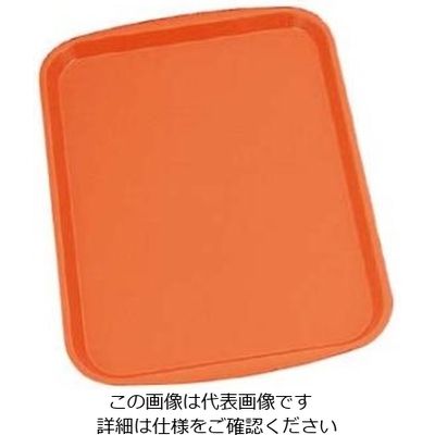 アズワン トラエックス ファーストフードトレイ 1216ー03 オレンジ 61-6811-19 1個（直送品）