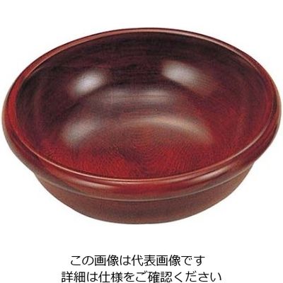 江部松商事 木製 サラダボール Sー401 7インチ 61-6813-46 1個（直送品）