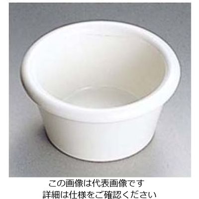 江部松商事 ジェスナーラメキン プレーン(メラミン)0392 ホワイト 2oz 61-6814-53 1個（直送品）