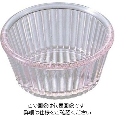 江部松商事 ジェスナー ラメキン ストライプ(SAN)0361A クリア 2oz 61-6814-77 1個（直送品）