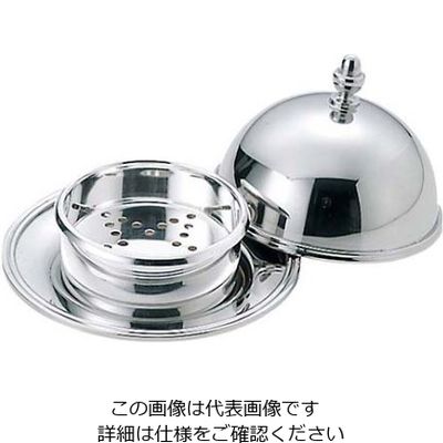 三宝産業 UK 18ー8 ドームカバー バターディッシュ 61-6814-98 1個（直送品）