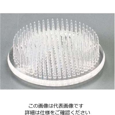 マルフジ剣山製作所 プラスチック剣山 クリア 61-6816-56 1個（直送品）