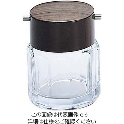 大塚硝子 木目 正油入 ガラス製 MOー1 61-6821-43 1個（直送品）