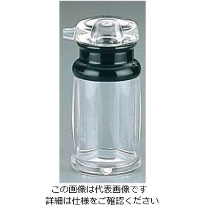 アズワン BK しょう油差し(ラー油入れ兼用)大 130ml アクリル HFー223 61-6826-73 1個（直送品）