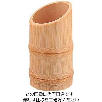 萬洋 竹 ハス切 フォーク立て 24ー301 61-6827-27 1個（直送品）