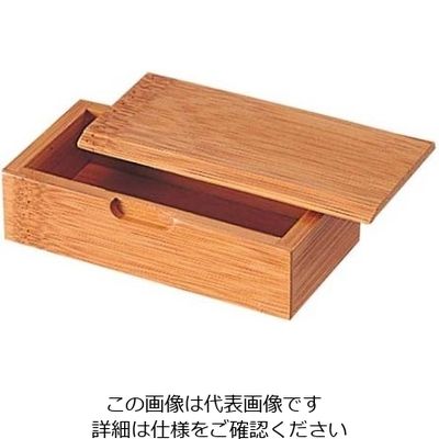 萬洋 スス竹 ようじ入れ 24ー325 61-6828-09 1個（直送品）
