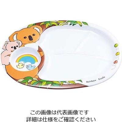 エンテック メラミン ランチ皿 コアラ 61-6836-84 1個（直送品）