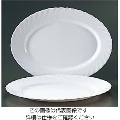 ARC International トリアノン 楕円皿 D6877 35cm 61-6833-06 1個（直送品）