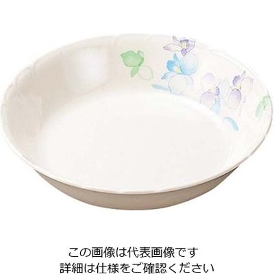 エンテック メラミン和食器 すみれ サラダボール VOー205 61-6833-81 1個（直送品）