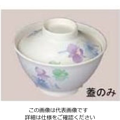 エンテック メラミン和食器 すみれ ごはん丼 大 蓋 VOー57B 61-6833-98 1個（直送品）