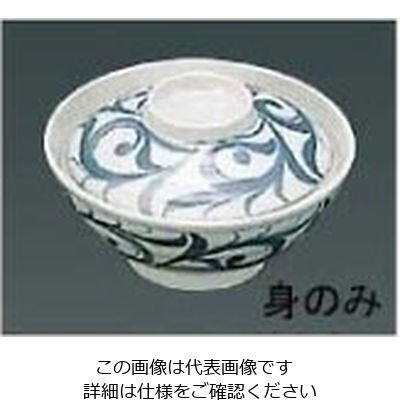 エンテック メラミン和食器 捻唐草 丼 小 身 HKー18A 61-6834-47 1個（直送品）
