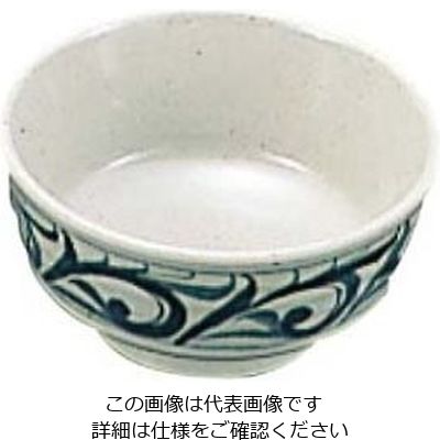 エンテック メラミン和食器 捻唐草 のぞき鉢 HKー6 61-6834-53 1個（直送品）