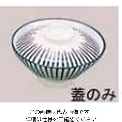 エンテック メラミン和食器 とくさ 飯茶椀 蓋 Eー4B 61-6834-74 1個（直送品）