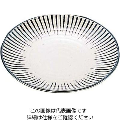 エンテック メラミン和食器 とくさ 丸皿 小 Eー14 61-6834-89 1個（直送品）