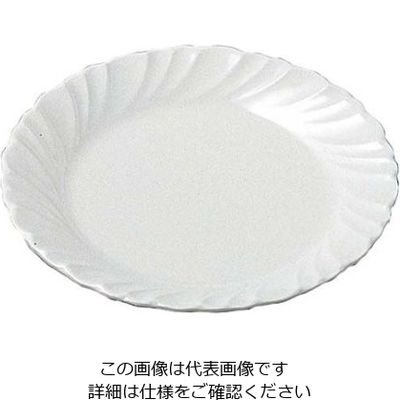 エンテック メラミン食器 ドレープ パン皿 DPー11 61-6835-82 1個（直送品）
